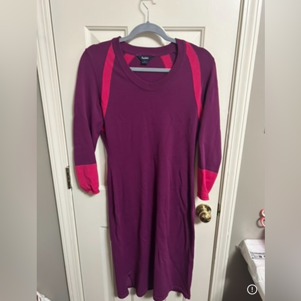3/$30 Sabie Purple Athleisure‎ Knit Dress | Medium
